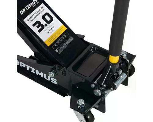 Домкрат подкатной гидравлический Optimus OPT-7450, 3 т