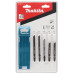 Набор пилок для электролобзиков MAKITA B-44410 10 шт. (Дерево Basicx2,Fastх2, Finishx2, Металл )