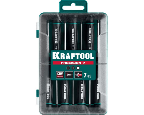 Набор отверток KRAFTOOL Precision 7 25686