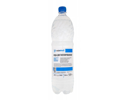 Вода дистиллированная REINWELL RW-02 1,5 л 3202
