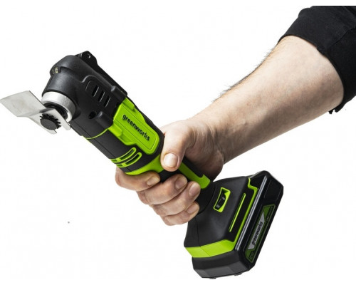 Многофункциональный инструмент аккумуляторный GREENWORKS G24MT, 24V, QOIS 3400307CUA