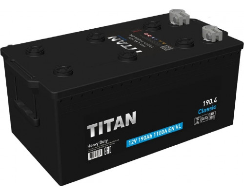 Аккумулятор Titan Classic 6СТ-190.4 VL 1100А