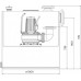 Установка канализационная SFA CUBIC1SC7.5T