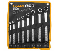 Набор накидных ключей TOLSEN TT15895 6-22 мм, 8 пр.