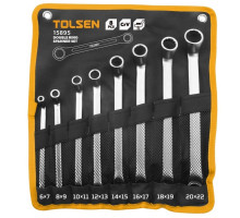 Набор накидных ключей TOLSEN TT15895 6-22 мм, 8 пр.