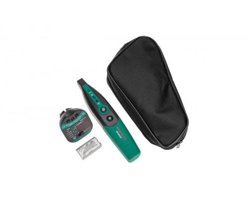 Тестер розеток MASTECH 13-1266 с детектором автоматов MS5902RTD