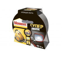 Лента МОМЕНТ 1760304 10 м серебро Б0004702
