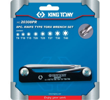 Набор ключей TORX KING TONY 20308PR