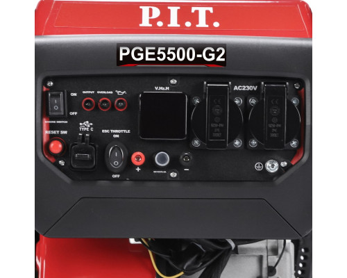 Генератор бензиновый инверторный P.I.T. PGE 5500-G2