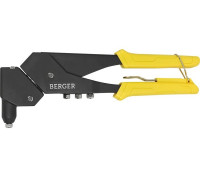 Клепальник BERGER BG4001 литой усиленный поворотный на 360 для вытяжных 285