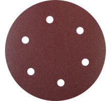 Круг шлифовальный на липучке PATRIOT VELCRO 225 мм 6 отв. P 80 (10шт) 820010133