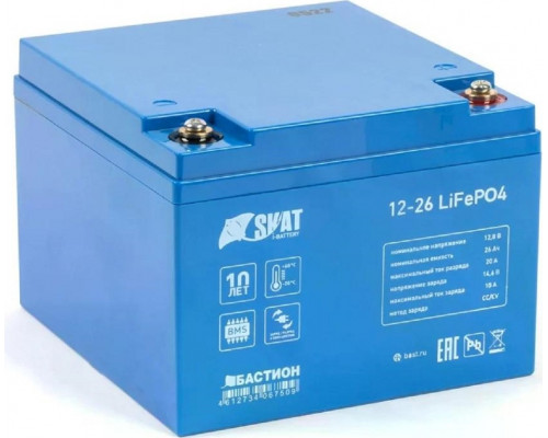 Аккумулятор SKAT i-Battery 12-26 LiFePo4 литиевый тяговый 648