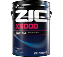Масло моторное ZIC X5000 15W40 20 л 192604