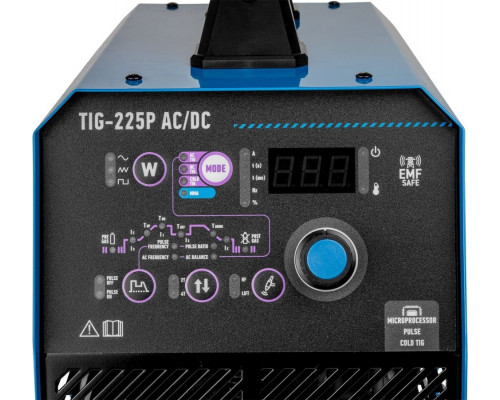 Аппарат аргонно-дуговой сварки SOLARIS TIG-225P AC/DC