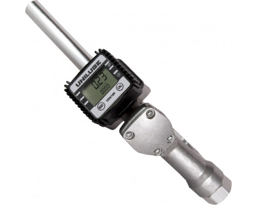 Пистолет раздаточный с электронным счетчиком Unilube UD6100 для топлива, BSP 1