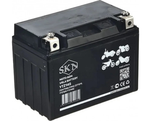 Аккумулятор SKN YTZ14S 12V 11Ah 210A для мототехники 025284