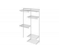 Гардеробная система ПРАКТИК HOME Optima G120 белая S70199916501
