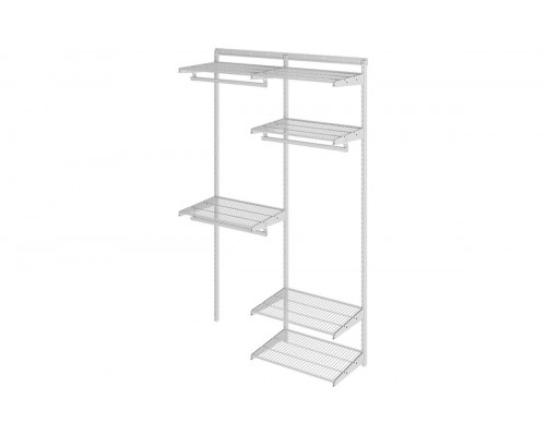 Гардеробная система ПРАКТИК HOME Optima G120 белая S70199916501