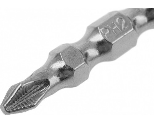 Набор бит GROSS 11217 PH2-PZ2х45 мм, двусторонние, 10 шт.
