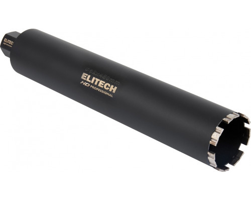 Алмазная коронка для мокрого сверления ELITECH 1110.011700 HD с охлаждением, 82х450, 1 1/4