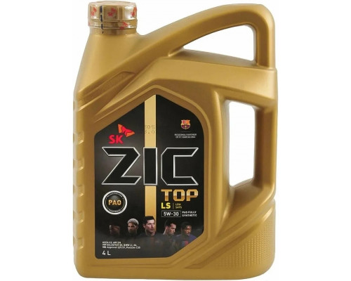 Масло моторное ZIC TOP LS 5W30 4 л 162612