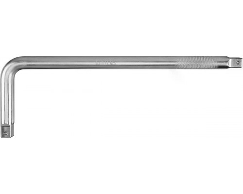 Вороток Denzel 14069 Г-образный 450х150 мм, квадрат 3/4", CrV, матовый