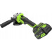 Угловая шлифмашина аккумуляторная GREENWORKS AG590 24V, АКБ 4Ач и ЗУ 3201007CUB