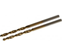 Сверло по металлу Sturm 1055-020-49 2,0х49 мм, нитридтитан., 118°, 2 шт.
