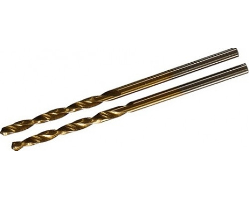 Сверло по металлу Sturm 1055-020-49 2,0х49 мм, нитридтитан., 118°, 2 шт.