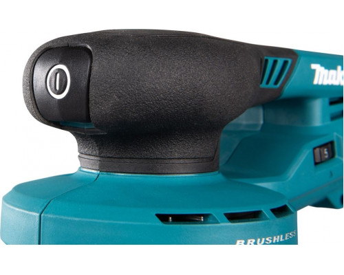 Виброшлифмашина эксцентриковая аккумуляторная MAKITA BO003CGZ с выносным аккумулятором