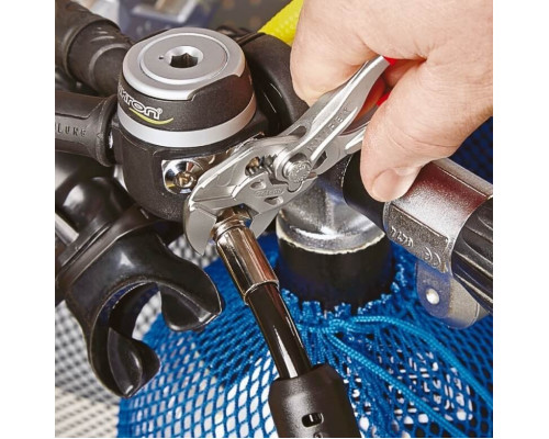 Клещи переставные KNIPEX 8605180SB 180 мм KN-8605180SB