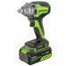 Гайковерт аккумуляторный GREENWORKS GD24IW400 ударный, 24V, АКБ 4Ач и ЗУ 3802907CUB