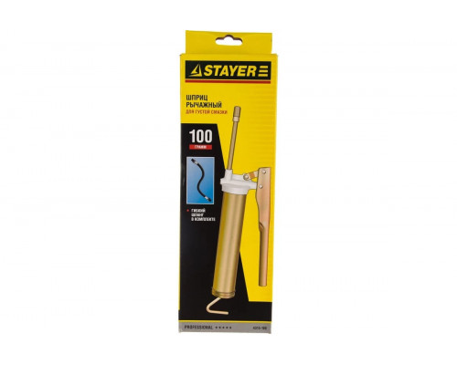 Шприц автомобильный STAYER MASTER металлический, 100 гр 4315-100