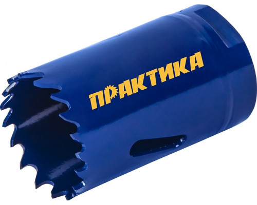 Коронка биметаллическая ПРАКТИКА 30 мм (1 3/16