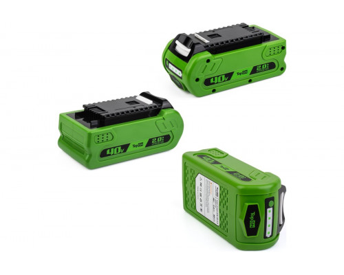 Аккумулятор TopON для Greenworks 40В 2.0ah (li-ion) TOP-PTGD-GW-40-2.0