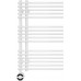 Полотенцесушитель ROYAL THERMO Pino white П16 500х800 электро (встроен. диммер) НС-1434021