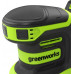 Виброшлифмашина эксцентриковая аккумуляторная GREENWORKS OS325 24V, АКБ 2Ач и ЗУ 3100907CUA