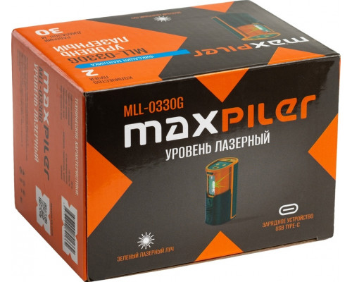 Лазерный нивелир MAXPILER MLL-0330G