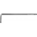 Вороток DENZEL Г-образный 375×100 мм, квадрат 1/2", CrV, матовый