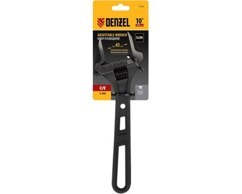 Ключ разводной Denzel 15749 250 мм, CrV, кованый