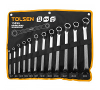 Набор накидных ключей TOLSEN TT15896 6-32 мм, 12 пр.