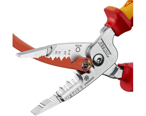 Инструмент для удаления изоляции KNIPEX KN-1376200ME с диэлектрическими ручками