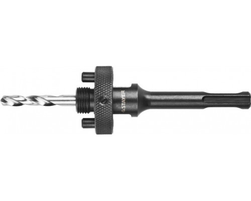 Адаптер для биметаллической коронки STAYER Procut 32-152 мм, державка быстросъемная, хвостовик sds+ 29552