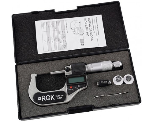Микрометр цифровой RGK MC-50 757034