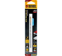 Сверло по металлу Denzel Р6М5, Golden Tip спиральное 4,5х126 мм, удлиненное 718252