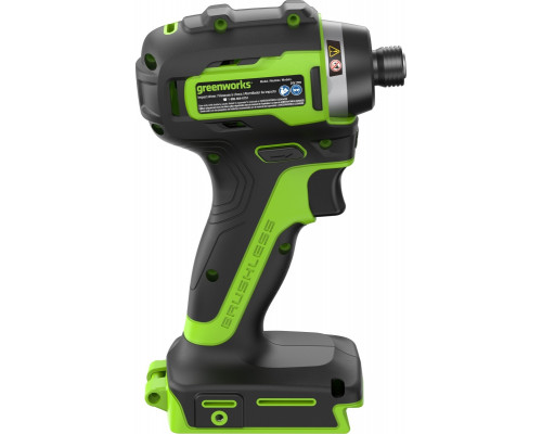 Винтоверт аккумуляторный GREENWORKS 3804907 24V, б/щет, HEX 1/4, 170 Hм, без АКБ и ЗУ