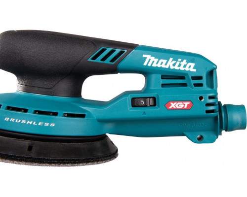 Виброшлифмашина эксцентриковая аккумуляторная MAKITA BO003CGZ с выносным аккумулятором