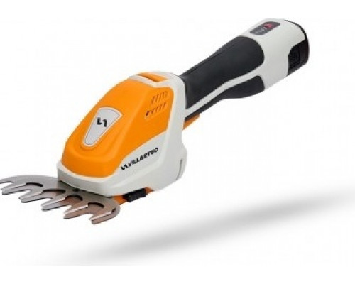 Ножницы для травы аккумуляторные VILLARTEC HA1462S, набор AM1415 и AC1415