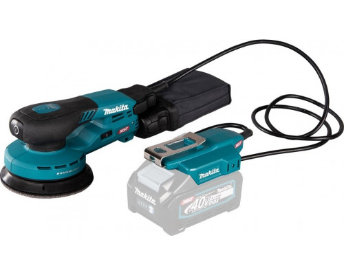 Виброшлифмашина эксцентриковая аккумуляторная MAKITA BO003CGZ с выносным аккумулятором