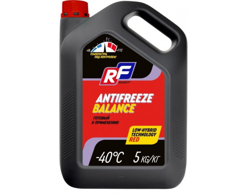 Антифриз RUSEFF BALANCE красный 5 л 17482N 17482N